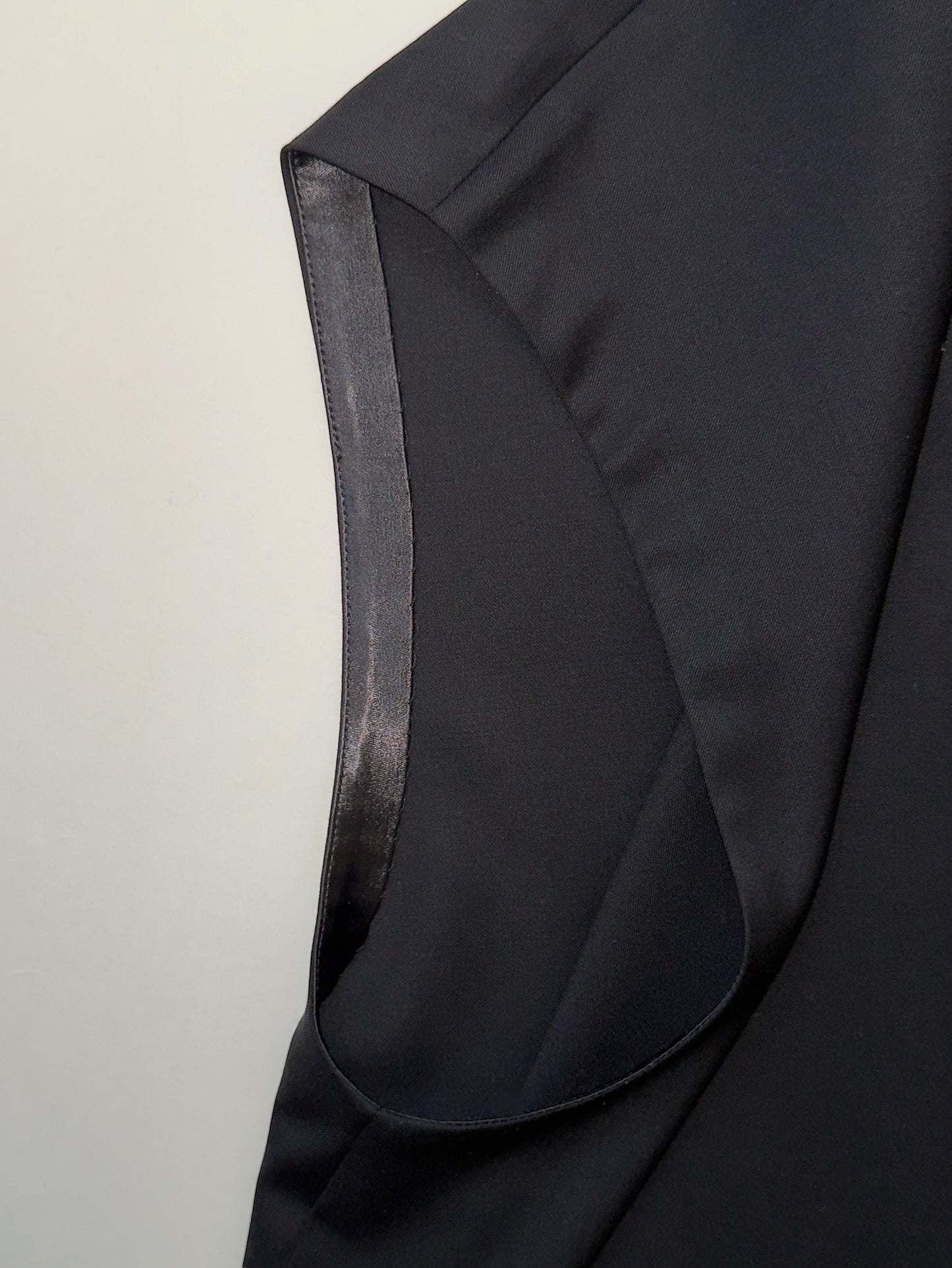 Pieptar Monahie (100% lână + satin)