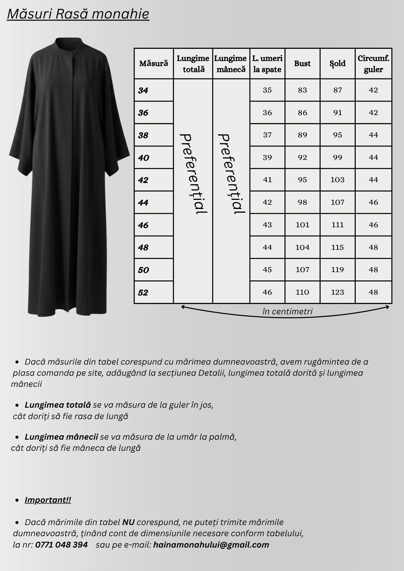 Rasa Monahie (100% lână + satin) - Premium