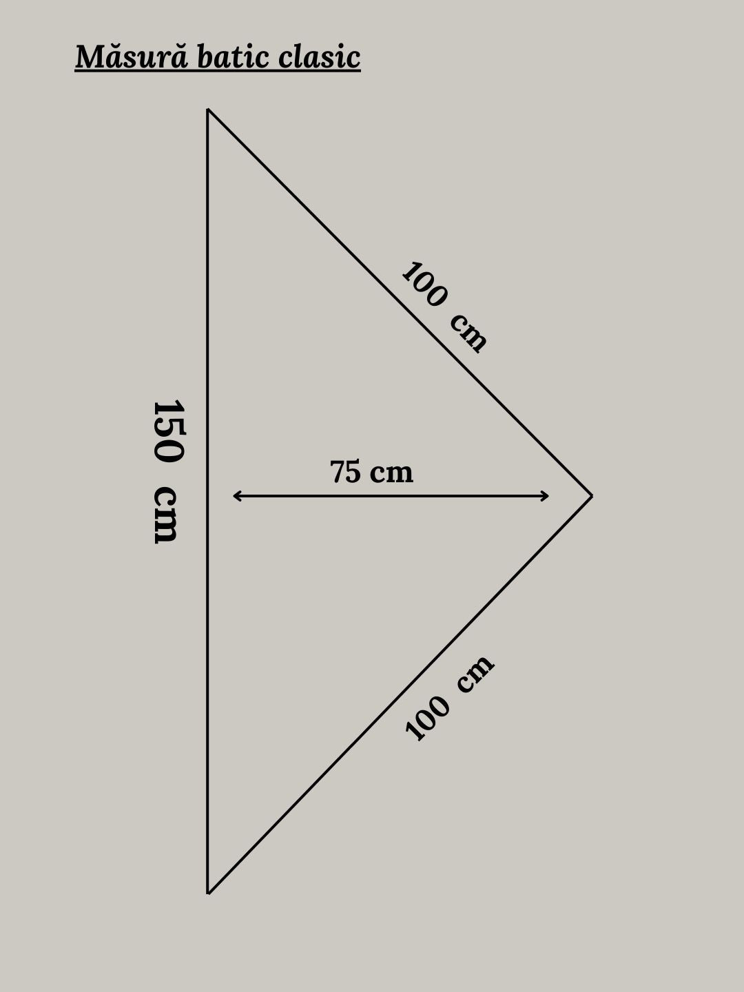 Batic Monahie - Standard [lână]
