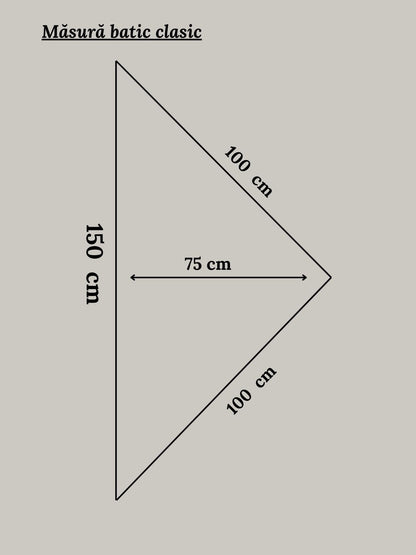 Batic Monahie - Standard [lână]